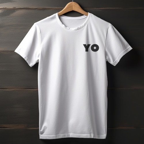 Classic White T-Shirt | Premium Soft Cotton Casual Wear - 𝐘𝐎 𝐂𝐥𝐨𝐭𝐡𝐢𝐧𝐠 𝐒𝐭𝐨𝐫𝐞